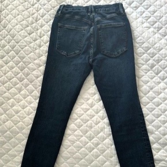 Good American - Good Legs Deep V High Rise Skinny Stretch Jean - Picture 3 of 7